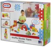 Klocki - Little Tikes klocki Waffle Blocks (Farm) - miniaturka - grafika 1