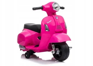 producent niezdefiniowany Skuter na Akumulator Vespa GTS 300 Mini Różowy - Pojazdy elektryczne dla dzieci producent niezdefiniowany Skuter na Akumulator Vespa GTS 300 Mini Różowy - Pojazdy elektryczne dla dzieci - miniaturka - grafika 2