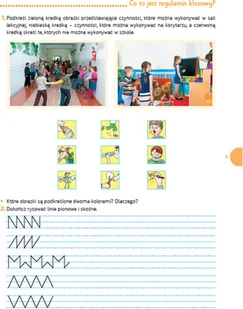 Wydawnictwo MAC Ja i Moja Szkoła na nowo. Domowniczek klasa 1, część 1 890170 - Edukacja przedszkolna - miniaturka - grafika 5