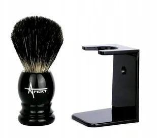 Pędzel Do Golenia Ze Stojakiem Włosie Borsuk 100% - Pędzle do golenia - miniaturka - grafika 5
