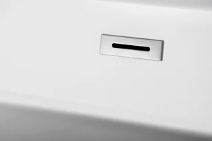 Corsan Wanna narożna do montażu przyściennego Intero prawa 160 cm z wykończeniem chrom 649384 - Wanny - miniaturka - grafika 10