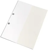 Ofertówki - Barbara Skoroszyt oczkowy 1/2 Barbara - biały 0820220 - miniaturka - grafika 1