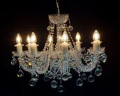 Lampy sufitowe - Elita bohemia Żyrandol kryształowy 8-ramienny - Bohemia L 101/8/07 - miniaturka - grafika 1