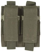 Odzież taktyczna i umundurowanie - Mil-Tec Ładownica na 2 magazynki pistoletowe - olive (13495501) 13495501 - miniaturka - grafika 1