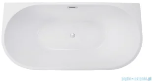 Besco Vica wanna 170x80cm wolnostojąca przyścienna z syfonem #WAS-170-V | - Wanny z hydromasażem - miniaturka - grafika 6