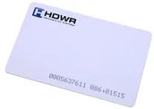 Kontrola dostępu - HDWR Karta RFID 13,56 MHz z logo HDWR HD-RPC02 - miniaturka - grafika 1