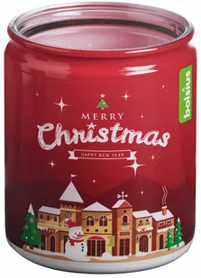 Bolsius Świeca zapachowa w szkle Merry Christmas 82/68 wiśnia 1szt - Świece - miniaturka - grafika 2