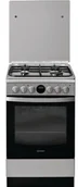 Kuchenki gazowo-elektryczne - Indesit IS5G8CHX/EU - miniaturka - grafika 1