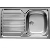 Zlewozmywaki - Pyramis STUDIO (86x50) 1B 1D REV stal gładka 107152430 - miniaturka - grafika 1