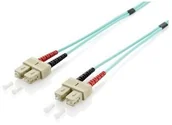 Kable miedziane - Equip Patchcord światłowodowy SC SC Multimode Duplex OM3 2m 255322 255322 - miniaturka - grafika 1