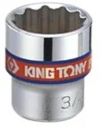 KING TONY Nasadka 3/8" 333012s, 3/8", 27 mm - Klucze i nasadki - miniaturka - grafika 2
