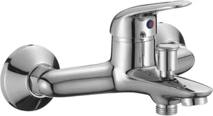 Kuchinox Salto Jednouchwytowa bateria wannowo-prysznicowa natynkowa bez zestawu natryskowego chrom BQS010D - Baterie wannowe i prysznicowe - miniaturka - grafika 2