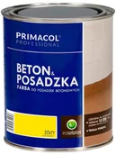 Farby zewnętrzne - Primacol Farba do posadzek betonowych żółty 750 ml - miniaturka - grafika 1