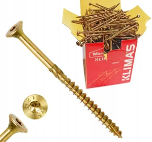 Wkręty Ciesielskie Do Drewna 4,5x60 Torx 4000 szt - Inne akcesoria dekarskie - miniaturka - grafika 4