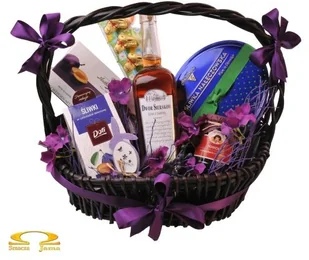 Smacza Jama Kosz Delikatesowy Śliwkowe Święta 53A1-96214 - Wielkanoc Smacza Jama Kosz Delikatesowy Śliwkowe Święta 53A1-96214 - Wielkanoc - miniaturka - grafika 1