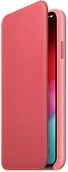 Etui i futerały do telefonów - Apple iPhone XS Max Leather Folio Peony Pink (MRX62ZM/A) - miniaturka - grafika 1