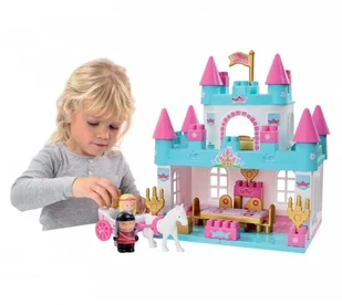 Ecoiffier Abrick Klocki pałac księzniczki 3078 - Klocki - miniaturka - grafika 6