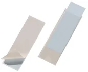 Artykuły biurowe - Durable Pocketfix samoprzylepne kieszenie z zamkiem wpuszczany tabliczkami 40 X 125 MM 10 opakowań po 10 sztuk 807419 - miniaturka - grafika 1