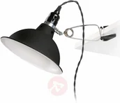 Lampy stojące - Faro Lorefar Kolor czarny lampa z klipsem Pepper - miniaturka - grafika 1
