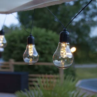 Best Season Łańcuch świetlny Glow, bateria, przeźroczysty - Lampy ogrodowe - miniaturka - grafika 3