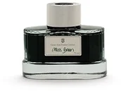 Naboje i atramenty - Faber Castell Graf von tusz w butelce Carbon, czarny, zielony (moosgrün) 141004 - miniaturka - grafika 1