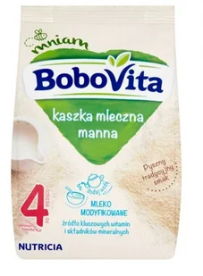 Bobovita Mleczna kaszka manna Tradycyjny Posiłek - Kaszki dla dzieci - miniaturka - grafika 2