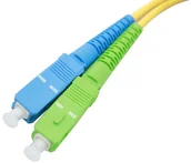 Patchcordy - APC Opto Patchcord Opto SC SC/UPC SM simplex 15m - miniaturka - grafika 1