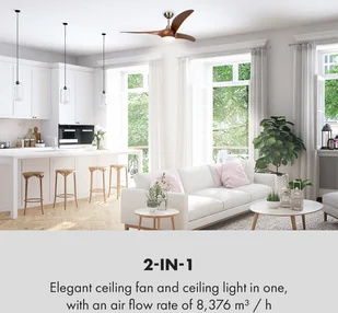 Klarstein Balu XL, zapasowa powłoczka na legowiska dla psa, możliwość prania, antypoślizgowa, oddychająca, rozmiar L (120 x 10 x 72 cm) ACO19-Monteverde - Wentylatory sufitowe - miniaturka - grafika 2