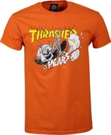 Koszulki męskie - Thrasher t-shirt 40 YEARS NECKFACE TEE Orange - miniaturka - grafika 1