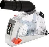 Akcesoria do elektronarzędzi - YATO OSŁONA Z ODSYSANIEM PYŁU DO CIĘCIA SZLIFIERKĄ 125MM - miniaturka - grafika 1