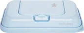 Chusteczki nawilżane - Funkybox Pojemnik na chusteczki To go Blue little star FUNKYBOX 1348-0 - miniaturka - grafika 1