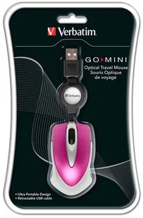 Verbatim GO MINI różowa (49021) - Myszki - miniaturka - grafika 7