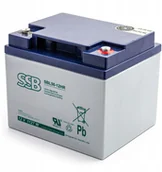 Baterie do zasilaczy awaryjnych UPS - SSB Akumulator Agm Sbl 50-12HR 12V 40Ah Mocowy - miniaturka - grafika 1