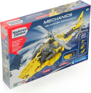 Clementoni Naukowa zabawa Laboratorium Mechaniki Helikopter ratowniczy 50687 50687 - Mały naukowiec - miniaturka - grafika 3