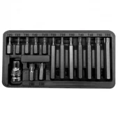 Bity - Proline 10745 Końcówki, bity, 3/8 cala Torx Security T20-T55, L 30/75mm,15 elementów 10745 - miniaturka - grafika 1