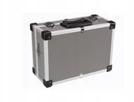 Skrzynki i torby narzędziowe - Skrzynia Narzędziowa 330x230x150mm Szara Aluminiow - miniaturka - grafika 1