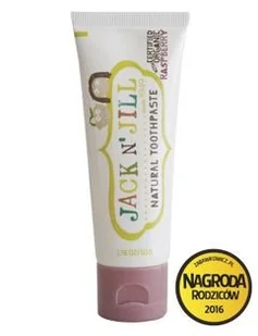 Jack n'jill - pasty do zębów Jack N'Jill, Naturalna Pasta do zębów, organiczna malina i Xylitol, 50g - Pasty do zębów - miniaturka - grafika 4