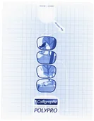 Notesy i bloczki - Clairefontaine 17 x 22 cm R. Seyes v.o linie zeszytowym album poezji  przezroczysty 18120C - miniaturka - grafika 1