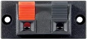 Inne akcesoria audio-wideo - Wentronic Terminal głośnikowy, 2 POL.Listwę zaciskową, czerwony/czarny, 1 szt. 11251 - miniaturka - grafika 1