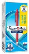 Długopisy - Papermate Paper Mate Flexgrip Ultra druku ball point Pen, czerwony S0190413 - miniaturka - grafika 1