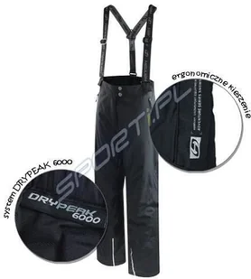 HANNAH Spodnie narciarskie damskie, Adlen Anthracite, rozmiar 38 - Spodnie narciarskie - miniaturka - grafika 6