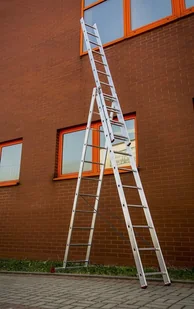 Krause 996 Drabina aluminiowa 3x11 CORDA wysokość robocza 7,25m) 99677129 77129-uniw - Drabiny - miniaturka - grafika 15