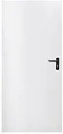Drzwi zewnętrzne - Drzwi uniwersalne Uran 80 biały - miniaturka - grafika 1