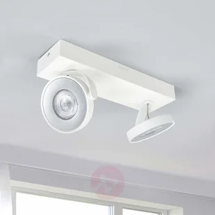 Philips Lampa sufitowa wielopunktowa CLOCKWORK LED Biały 2x4W 53172/31/16 - Lampy ścienne - miniaturka - grafika 2