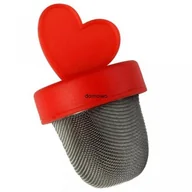 Zaparzacze i kawiarki - ZAPARZACZ SITKO DO HERBATY serce - miniaturka - grafika 1