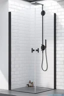 Kabiny prysznicowe - Radaway Nes Black KDD I 80x100 10021080-54-01L/10021100-54-01R - miniaturka - grafika 1
