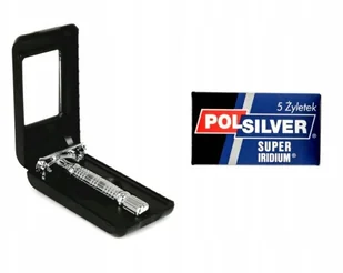 Tradycyjna Maszynka Do Golenia Na Żyletki + Stojak - Maszynki do golenia i wkłady - miniaturka - grafika 8