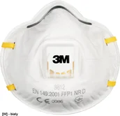 Przyłbice ochronne - 3M 3M-MAS-P1-8812 - Półmaska kopułkowa filtrująca serii 8000 z zaworkiem. 3M-MAS-P1-8812 - miniaturka - grafika 1