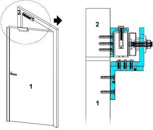ZETOWNIK I KĄTOWNIK BZE-183-2 BZE-183-2 - Kontrola dostępu - miniaturka - grafika 4