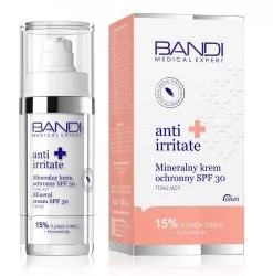 Bandi Anti Irritate tonujący krem mineralny ochrony SPF 30 30ml - Kremy do twarzy - miniaturka - grafika 2